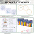 KAHEAUM Embroidery Kit for Beginners Adults Flowers Cross Stitch Kits for Kids Gift,3 Sets Design Embroidery Patterns Cloth Starter with Floss Thr...