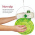 Zyliss Swift Dry Salad Spinner Large - Plastic Lettuce Colander and Spinner - Vegetable and Fruit Washer and Dryer - Dishwasher Safe Produce Tosse...