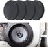6.5" Foam Speaker Enhancer, AngleKai 4Pcs Self Adhesive Speaker Fast Rings, Universal High Rebound Sponge Bass Blocker Kit for Car Door Speaker Fo...