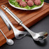 4 Pcs Meatball Spoon Set Meatball Making Tool Non-Stick Meatball Maker Meatball Scoops with Long Handle for Kitchen DIY Cooking...