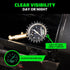 Rhino USA Heavy Duty Tire Pressure Gauge (0-60 PSI) - Certified ANSI B40.1 Accurate, Large 2" Easy Read Glow Dial, 360 Swivel Head, Solid Brass Ha...