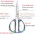 Kitchen Scissors All Purpose Heavy Duty Kitchen Shears for Food, Meat, Poultry, vegetable, Herbs| 7.5inches Utility Scissors for Cooking, Office, ...