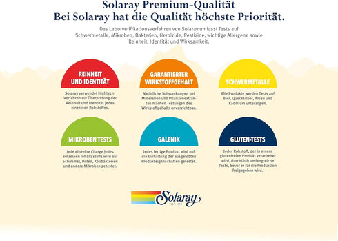 SOLARAY Quercetin Bromelain & Vitamin C, Immune System, Sinus, Respiratory & Antioxidant Activity Support, Vegan, 500mg of Quercetin & 1,235mg of ...