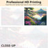TUMOVO Paint by Numbers for Adults, Landscape DIY Oil Painting Flower Mountain Forest Clouds Reflection Acrylic Paint by Number Kits for Kids Begi...