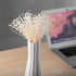 50pcs Beaded Stick Bride Wedding Pearl Bouquet Party Decoration (Ivory)...