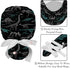 2 Pack Scrub Caps for Women, Ponytail Holder Nurse Hats for Long Hair, Dinosaurs skeleton...