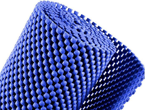 Shelf Liner Drawer Liner Non-Slip Mat Shelves Liners 12" X6.5’ Grid Pattern PVC Non-Adhesive Grip Liner Anti-Slip Mat for Kitchen Cabinets Wire Sh...