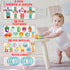 30 Pcs High Contrast Baby Toy Gift Set for Infants - Rattles, Teething Toys & Wrist Socks - Suitable for 6-12 Months - Perfect Baby Toys for Boys ...