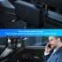 Multi Car Retractable Backseat Car Charger 5 in 1 Car Charging Station Box for iPhone/Samsung, 60W Cigarette Lighter Adapter Uber Taxi Lyft Turo S...