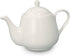 White Porcelain Teapot 2 Cup Raffles Small Ceramic Tea Pot for Loose Leaf Tea or Bags Modern White Teapots for Tea Party Durable Elegant Teapot Ce...