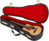 Wooden Miniature Guitar with Stand and Case, 5.9in Black Miniature Guitar Mini Guitar Model Guitar Figurine Mini Guitar Toy Birthday Gift Home Dec...