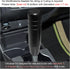 Heavy Weighted Shift Knob 3 Adapters, Aluminum Alloy Car Gear Lever Stick Shifter Handle Fit Most Automatic Manual Vehicle 13CM/5.12 INCH (1Pack B...