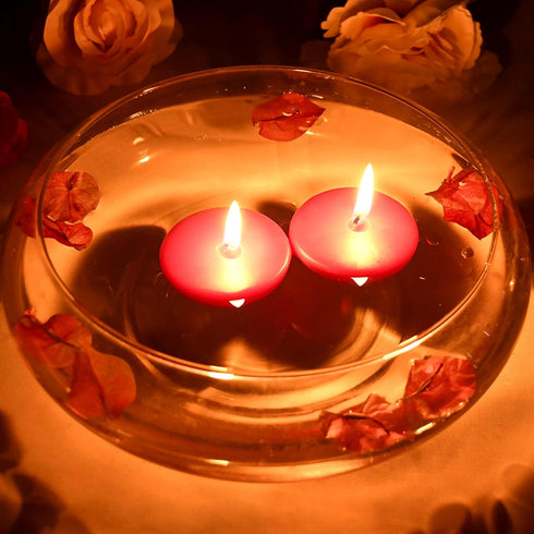 2 1/4 Inch Purple Floating Candles...