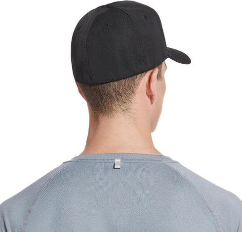 5 Panels Stretch Full Closed Baseball Caps Mens High Crown Mesh Breathable Fitted Cap Wide Brim Trucker Hats Q2425...