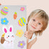 Tenare 133 Pcs Bulletin Board Letters Rabbit Alphabet Cutouts Numbers Set 110 Uppercase Poster Board Letters 23 Symbols ABC Letters for Classroom ...