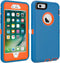 CAFEWICH iPhone 6/6S Case Heavy Duty Shockproof High Impact Tough Rugged Hybrid Rubber Triple Defender Protective Anti-Shock Silicone Mobile Phone...