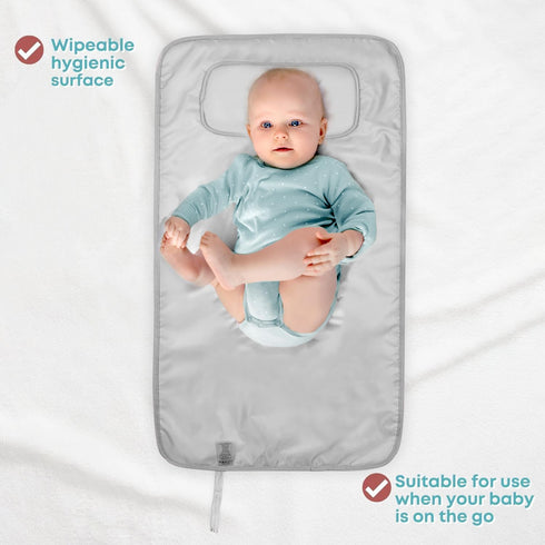 Portable Diaper Changing Pad - Waterproof Foldable Baby Changing Mat - Travel Diaper Change Pad - Lightweight Changing Pads for Baby - Baby Change...