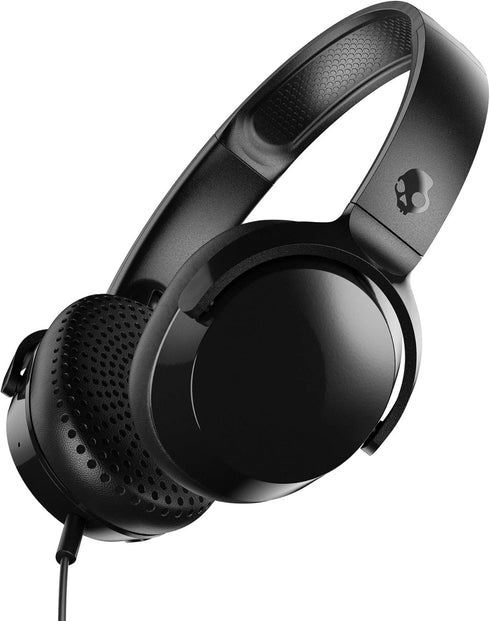 Skullcandy Riff On-Ear Wired Headphones, Microphone, Works with Bluetooth Devices and Computers - Black...