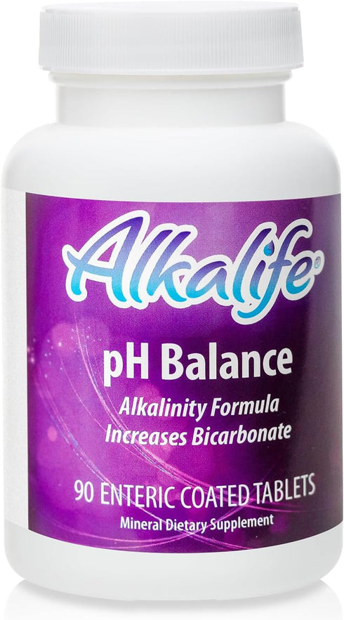 Alkalife pH Balance Pills | The First Patented Alkaline Sodium & Potassium Bicarbonate Supplement | Neutralize Acid, Balance pH, Immune Support, P...