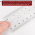 2pcs Film Flexible Ruler 30cm 0.5mm Scale with R Angle PET Plastic Folding Straight Ruler Calibration Soft Ruler Measuring Tool for Factory, Trans...