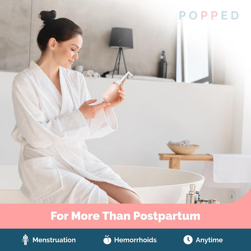 Peri Bottle for Postpartum Care | Portable Bidet | Spray Bottle for Pain Relief, Tears, and Hemorrhoids after Birth | Postpartum Essential (Pink, ...