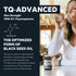 Black Seed Oil Softgels | 5% Thymoquinone - TQ-Advanced® | High Potency - 500 mg per Capsule - 15:1 Concentrate from Nigella Sativa Extract, Raw F...