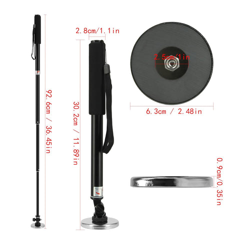 Magnetic Pick Up Tool for Metal Tools Extends 34 inches ?Flexible Tool magnet Greater suction surface and more stable suction....