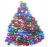 Craft Kits and Supplies 100 Mix Colorful Christmas Jingle Bells...