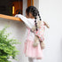 GAGAKU Baby Doll Carrier for Little Girls Baby Carrier for Dolls Reborn Baby Doll Carrier Toddlers 1-3 Years Old Babydoll Carrier - Pink Rose of S...