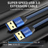 USB to USB Cable 3FT,Durable Braidedfor USB 3.0 Male to Male Type A to Type A Cable Data Transfer Compatible with Hard Drive, Laptop, DVD Player, ...