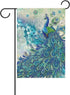 Home Decorative Garden Flag, Beautiful Peacock Double Sided House Yard Flag Ornament 12 x 18 inch...