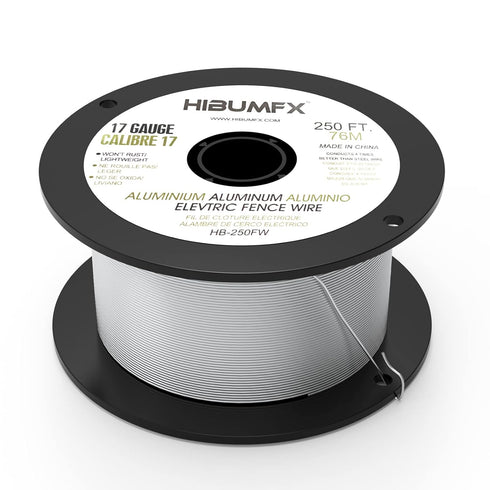 Spool Aluminum Electric Fence Wire 250-Feet 17 Gauge (1)...