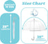 totes Kid's Clear Bubble Umbrella with Dome Canopy, Lightweight Design, Wind and Rain Protection, Cosmic Adventure, Kids-38...