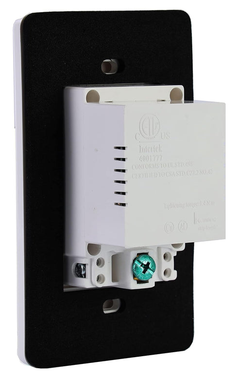 EG-U205 High Speed Dual USB Share 4.2A Charger with 15A Tamper Resistant Wall Receptacle 2 Outlets Band Panel/Night Light White ETL Listed...