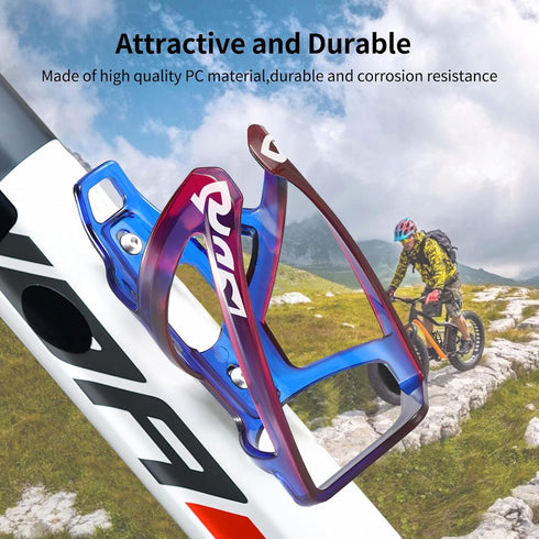 Bike Water Bottle Cage, Universal Bike Water Drink Holder Durable Ultralight Plastic Water Bottle Holder for Bicycle, Cycling Bottle Cages for MTB...