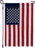 Embroidered American Flag Garden Flag - 12 x 18 Inches Outdoor Patriotic Americana Decor for Homes and Gardens- 210D Nylon Sewn...