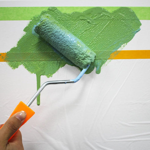 20 Pieces Paint Roller Cover, 6 inch Microfiber Roller Covers, Washable Covers for Roller Frame, House Painting Supplies, Naps for Paint Roller Br...