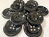 50 mm Large Button 4 Holes Black 15 Pcs for Crafts Making Clothes Sewing and DIY Projects, Scrapbook...