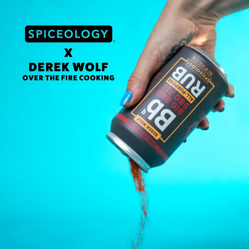 Spiceology & Derek Wolf - Big Bad BBQ Ale - Beer-Infused Barbecue Rubs, Spices and Seasonings - Use On: Beef, Chicken, Pork, Seafood, Vegetables, ...