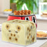 Sunflower Bee Print Toaster Dust Cover Anti-Scratch Bread Machine Protection Cover Dust Proof Case Kitchen Small Appliance Dust Cover for Most Sta...