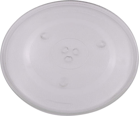 12.5" Microwave Turntable Glass Plate Replacement for Panasonic 12570000008334 & Frigidaire 5304509437 - Y-Bottom General, Heat-Resistant & Univer...