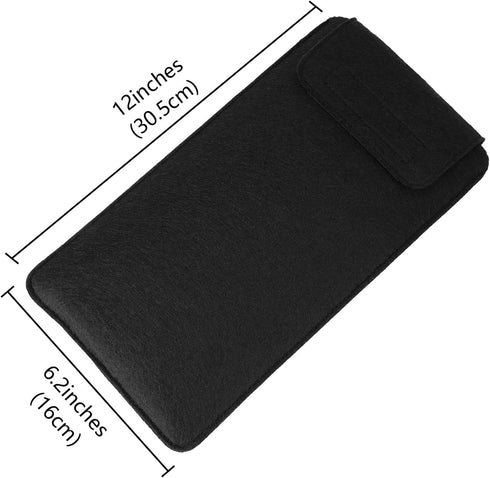 Keyboard Sleeve Case Bag Compatible with Logitech K380 Wireless Keyboard, Wireless Magic Keyboard A2449 A2450 MLA22LL/A1644 iMac 24, Travel Blueto...