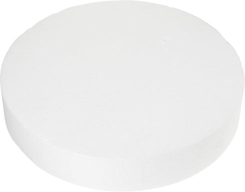 Oasis Supply Dummy Round Cake, 16" x 3", White...