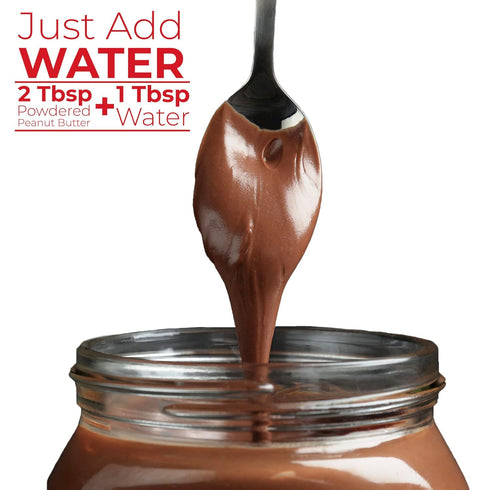 Betty Lou's 100% Organic Chocolate Peanut Butter Powder, Gluten Free, Vegan, Low Calorie, All Natural, High Protein, Deliciously Healthy, Just Add...