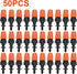 Zerone 50 Pcs Misting Nozzles for Drip Irrigation, Sprinkler Head Atomizer, Adjustable Mist Nozzles Drip Irrigation System Kits...