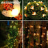 Solar Bee String Lights 20ft Outside, 40 LED Honeybee Fairy Lights Outdoor, Waterproof Solar Powered Bee Lights for Patio Yard Garden Grass Decor,...