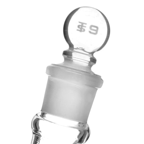 EISCO Premium Volumetric Flask Set - 10ml, 25ml & 50ml - Class A, ASTM E288 - Superior Durability & Chemical Resistance - Glass Penny Stoppers - B...