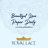 Royal Lace Fine Quality Paper Products, Medallion Lace Round Paper Doilies, 4-Inch, White, 1 Piece, Pack of 40 each...