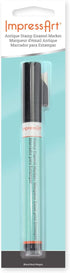 ImpressArt - Metal Stamp Enamel Marker for Metal Stamping & Engraving DIY Jewelry Acrylic Ink (Black)...