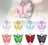 Hicarer 36 Pieces Butterfly Charms Acrylic Butterfly Pendant Charms for Earrings Bracelets Necklace DIY Jewelry Pendant Making(Multicolor)...